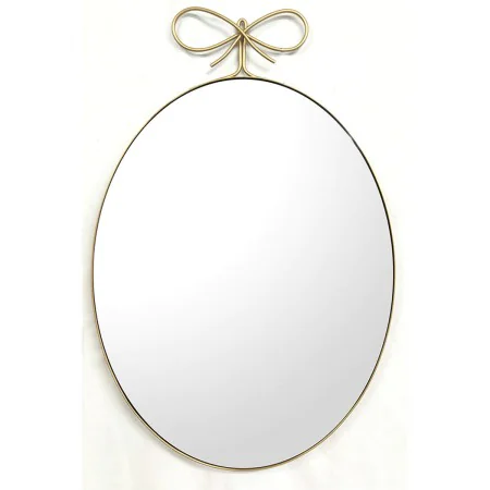 Wall mirror DKD Home Decor Crystal Golden Iron (45 x 2,50 x 70 cm) by DKD Home Decor, Wall-Mounted Mirrors - Ref: S3039458, P...