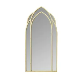 Miroir mural DKD Home Decor Doré Métal Arabe (60 x 2,5 x 119,4 cm) de DKD Home Decor, Miroirs muraux - Réf : S3039464, Prix :...