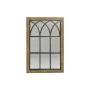 Miroir mural DKD Home Decor Marron Noir Métal Bouleau Naturel Fenêtre 60 x 3 x 95 cm de DKD Home Decor, Miroirs muraux - Réf ...