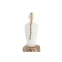 Statua Decorativa DKD Home Decor Donna Marrone Bianco (2 Unità) di DKD Home Decor, Soprammobili - Rif: S3039497, Prezzo: 60,0...