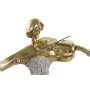 Deko-Figur DKD Home Decor Musik 20 x 12 x 41,5 cm Ballerina Gold Romantisch (3 Stück) von DKD Home Decor, Ornamente - Ref: S3...