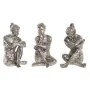 Decorative Figure DKD Home Decor 17 x 15 x 26 cm Lady Silver (3 Units) by DKD Home Decor, Ornaments - Ref: S3039516, Price: 7...