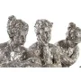 Statua Decorativa DKD Home Decor 17 x 15 x 26 cm Donna Argentato (3 Unità) di DKD Home Decor, Soprammobili - Rif: S3039516, P...