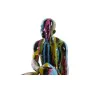 Figura Decorativa DKD Home Decor 25,5 x 14 x 21,5 cm Preto Multicolor (2 Unidades) de DKD Home Decor, Adornos - Ref: S3039517...