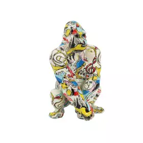 Decorative Figure DKD Home Decor 14 x 13 x 22 cm Multicolour Gorilla Modern by DKD Home Decor, Ornaments - Ref: S3039531, Pri...