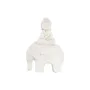 Figura Decorativa DKD Home Decor Acabado envejecido Elefante Blanco Oriental Magnesio (40 x 23 x 56 cm) de DKD Home Decor, Ad...