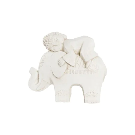 Decorative Figure DKD Home Decor White Elephant Oriental 44 x 22 x 40 cm by DKD Home Decor, Ornaments - Ref: S3039604, Price:...