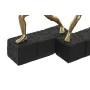 Figura Decorativa DKD Home Decor 21 x 5,5 x 25,5 cm Negro Dorado Gimnasta (2 Unidades) de DKD Home Decor, Adornos - Ref: S303...