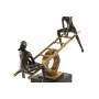 Figura Decorativa DKD Home Decor Negro Dorado Metal Resina Personas Moderno (27 x 9 x 27,5 cm) de DKD Home Decor, Adornos - R...