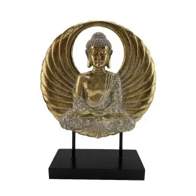 Decorative Figure DKD Home Decor 25 x 8 x 33 cm Black Golden Buddha Oriental by DKD Home Decor, Ornaments - Ref: S3039634, Pr...