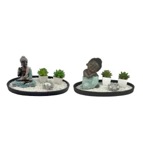 Figura Decorativa DKD Home Decor 32 x 16,5 x 15,5 cm Oriental Jardim (2 Unidades) de DKD Home Decor, Adornos - Ref: S3039641,...