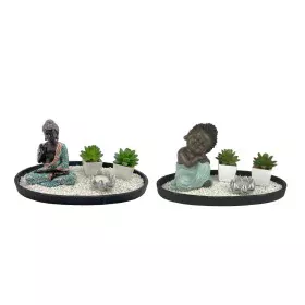 Statua Decorativa DKD Home Decor 32 x 16,5 x 15,5 cm Orientale Giardino (2 Unità) di DKD Home Decor, Soprammobili - Rif: S303...