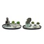 Figurine Décorative DKD Home Decor 32 x 16,5 x 15,5 cm Oriental Jardin (2 Unités) de DKD Home Decor, Objets de décoration - R...