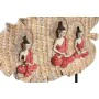 Figurine Décorative DKD Home Decor 38 x 6 x 29,5 cm Rouge Buda Vert Oriental (2 Unités) de DKD Home Decor, Objets de décorati...