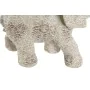 Deko-Figur DKD Home Decor 22,7 x 11 x 20,8 cm Elefant Beige Gold Kolonial (2 Stück) von DKD Home Decor, Ornamente - Ref: S303...