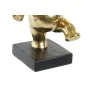 Deko-Figur DKD Home Decor 19 x 14 x 20,5 cm Elefant Schwarz Gold (2 Stück) von DKD Home Decor, Ornamente - Ref: S3039674, Pre...