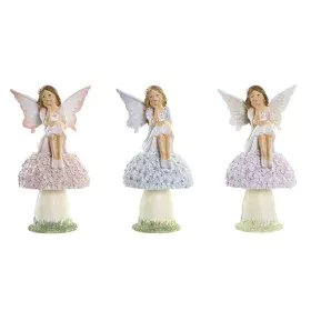 Figura Decorativa DKD Home Decor Azul Rosa Lila Hada 9,5 x 8 x 17 cm (3 Piezas) de DKD Home Decor, Adornos - Ref: S3039683, P...