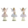 Decorative Figure DKD Home Decor Blue Pink Lilac Fairy 9,5 x 8 x 17 cm (3 Pieces) by DKD Home Decor, Ornaments - Ref: S303968...