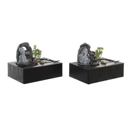 Springvand DKD Home Decor Buddha Harz Orientalisch 29 x 21 x 23 cm (2 Stück) von DKD Home Decor, Wasserspeier - Ref: S3039713...