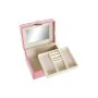 Caja-Joyero DKD Home Decor 23 x 17 x 10 cm Rosa Poliuretano Madera MDF de DKD Home Decor, Organizadores de joyas - Ref: S3039...