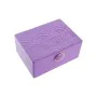 Caja-Joyero DKD Home Decor 17 x 13 x 8,5 cm Lila Poliuretano Madera MDF de DKD Home Decor, Organizadores de joyas - Ref: S303...