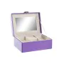 Caja-Joyero DKD Home Decor 17 x 13 x 8,5 cm Lila Poliuretano Madera MDF de DKD Home Decor, Organizadores de joyas - Ref: S303...