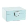 Caja-Joyero DKD Home Decor 23 x 17 x 10 cm Verde Poliuretano Madera MDF de DKD Home Decor, Organizadores de joyas - Ref: S303...