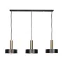 Ceiling Light DKD Home Decor Black Golden Metal 50 W 88 x 18 x 28 cm 88 x 20 x 30 cm by DKD Home Decor, Ceiling Lights - Ref:...