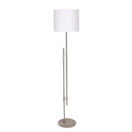 Lámpara de Pie DKD Home Decor Plateado Metal (30 x 30 x 148 cm) de DKD Home Decor, Lámparas de pie - Ref: S3040037, Precio: 8...