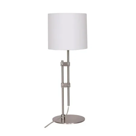 Lámpara de mesa DKD Home Decor Plateado Metal Blanco Moderno (23 x 23 x 64 cm) de DKD Home Decor, Lámparas de mesa y mesilla ...