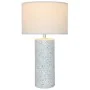 Tischlampe DKD Home Decor Weiß Bunt Leinen Dolomite 25 W 50 W 220 V 42 x 42 x 73,5 cm von DKD Home Decor, Tisch- & Nachttisch...