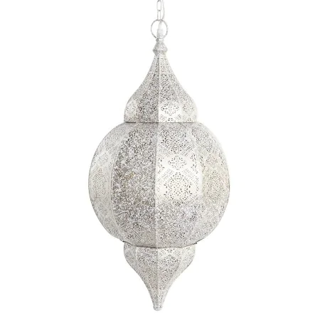 Suspension DKD Home Decor Blanc Doré Fer 50 W 30 x 30 x 65 cm de DKD Home Decor, Plafonniers - Réf : S3040096, Prix : 65,65 €...