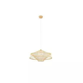 Ceiling Light DKD Home Decor Polyester Bamboo (50 x 50 x 23 cm) by DKD Home Decor, Ceiling Lights - Ref: S3040112, Price: 57,...