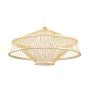 Ceiling Light DKD Home Decor Polyester Bamboo (50 x 50 x 23 cm) by DKD Home Decor, Ceiling Lights - Ref: S3040112, Price: 57,...