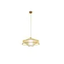 Ceiling Light DKD Home Decor Polyester Bamboo (50 x 50 x 23 cm) by DKD Home Decor, Ceiling Lights - Ref: S3040112, Price: 57,...