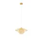 Ceiling Light DKD Home Decor Natural Bamboo 50 W 40 x 40 x 17 cm by DKD Home Decor, Ceiling Lights - Ref: S3040115, Price: 41...