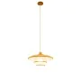 Ceiling Light DKD Home Decor Natural Bamboo 50 W 40 x 40 x 17 cm by DKD Home Decor, Ceiling Lights - Ref: S3040115, Price: 41...