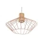 Suspension DKD Home Decor 34 x 34 x 21 cm Argenté Noir Gris Rose Métal Blanc 50 W 60 W Pin de DKD Home Decor, Plafonniers - R...