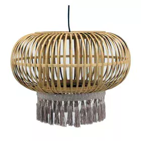 Lampadario DKD Home Decor Marrone 50 W Frange Città 220 V 44 x 44 x 32 cm di DKD Home Decor, Lampade a sospensione - Rif: S30...