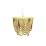 Deckenlampe DKD Home Decor Metall Braun Gelb 50 W Holz MDF (35 x 35 x 95 cm) von DKD Home Decor, Deckenleuchten - Ref: S30402...