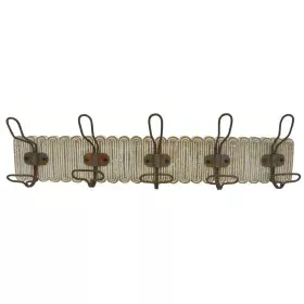 Portemanteau DKD Home Decor Colonial Fer Bois de manguier 61 x 10 x 21 cm Décapé de DKD Home Decor, Patères portemanteaux - R...