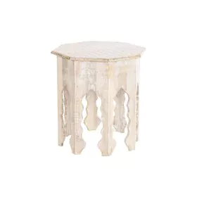 Side table DKD Home Decor 49 x 49 x 53,5 cm Brown White Mango wood by DKD Home Decor, Tables - Ref: S3040251, Price: 110,06 €...