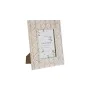 Fotorahmen DKD Home Decor 22,5 x 2 x 28 cm Kristall Braun Weiß Mango-Holz Urban von DKD Home Decor, Wand- und Tischrahmen - R...