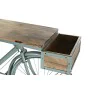 Consola DKD Home Decor Azul Hierro Madera de mango (195 x 40 x 91 cm) de DKD Home Decor, Mesas - Ref: S3040331, Precio: 434,9...