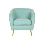 Armchair DKD Home Decor Green Golden Metal 70 x 68 x 73 cm by DKD Home Decor, Chairs - Ref: S3040342, Price: 163,51 €, Discou...