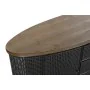 Aparador DKD Home Decor 145,5 x 45 x 76 cm Abeto Preto Metal Castanho de DKD Home Decor, Armários e aparadores - Ref: S304034...