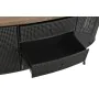 Credenza DKD Home Decor 145,5 x 45 x 76 cm Abete Nero Metallo Marrone di DKD Home Decor, Credenze e buffet - Rif: S3040343, P...