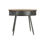 Console DKD Home Decor 90,5 x 39 x 78 cm Sapin Noir Métal Marron de DKD Home Decor, Tables - Réf : S3040346, Prix : 181,50 €,...