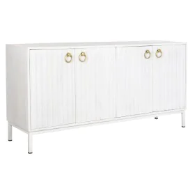 Buffet DKD Home Decor Métal Blanc Bois de manguier (152 x 40 x 77 cm) de DKD Home Decor, Buffets, crédences et vaisseliers - ...