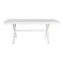 Table de Salle à Manger DKD Home Decor Blanc Métal Bois de manguier 180 x 90 x 76 cm de DKD Home Decor, Tables - Réf : S30403...